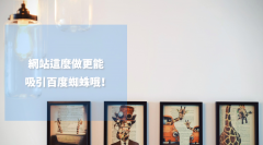 网站这么做更能吸引百度蜘蛛哦！
