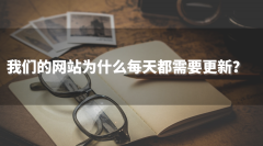 我们的网站为什么每天都需要更新？